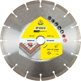 715696 KLG DISC DIAMANTAT SEGM DT300U EXTRA 230MM - 1