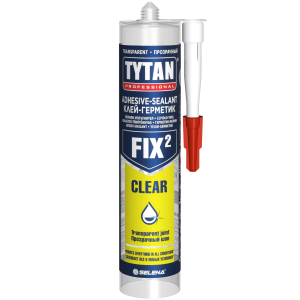 716162 - TYTAN FIX2 CLEAR ADEZIV MONTAJ TRANS 290ML - 1