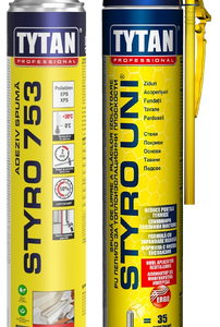 716169 TYTAN STYRO 753 ADEZIV SPUMA PISTOL 750ML - 1